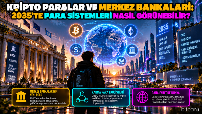 Kripto Paralar ve Merkez Bankaları: 2035'te Para Sistemleri Nasıl Görünebilir?